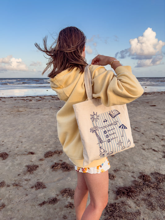 Summer Essentials Tote Bag