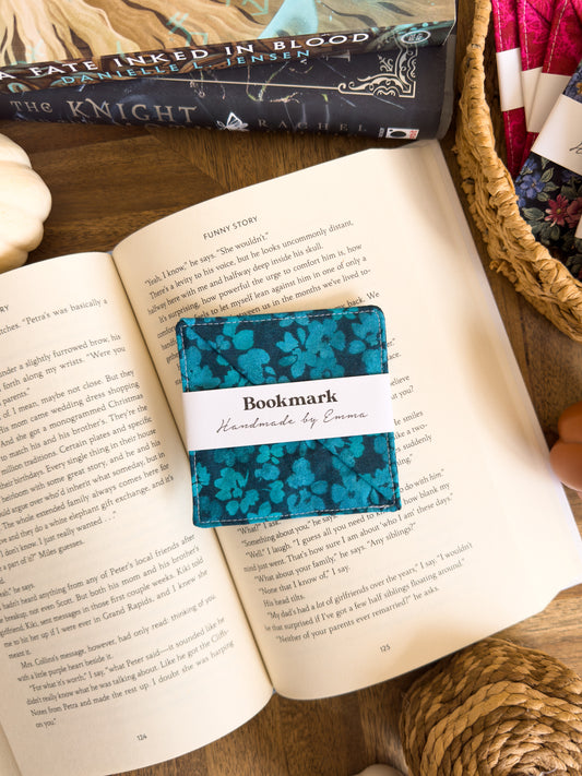 Page Corner Fabric Bookmark - Fall/Winter