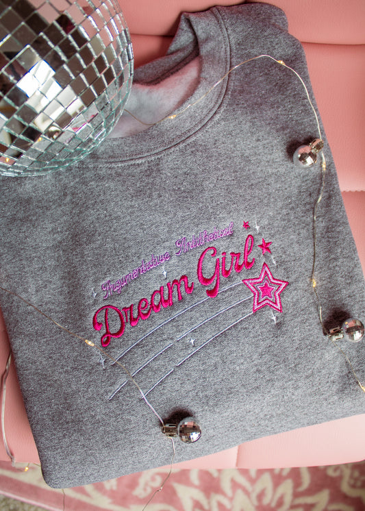 Dream Girl Embroidered Crewneck