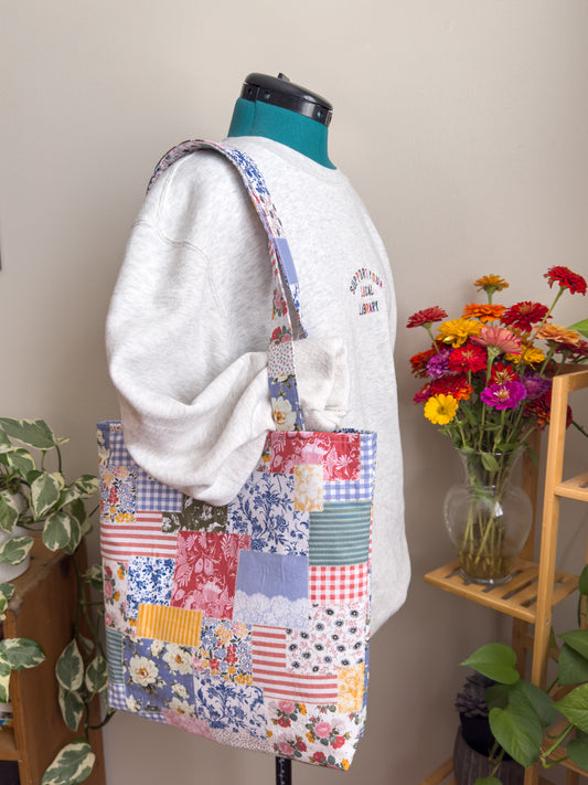 Quilted Tote Bag