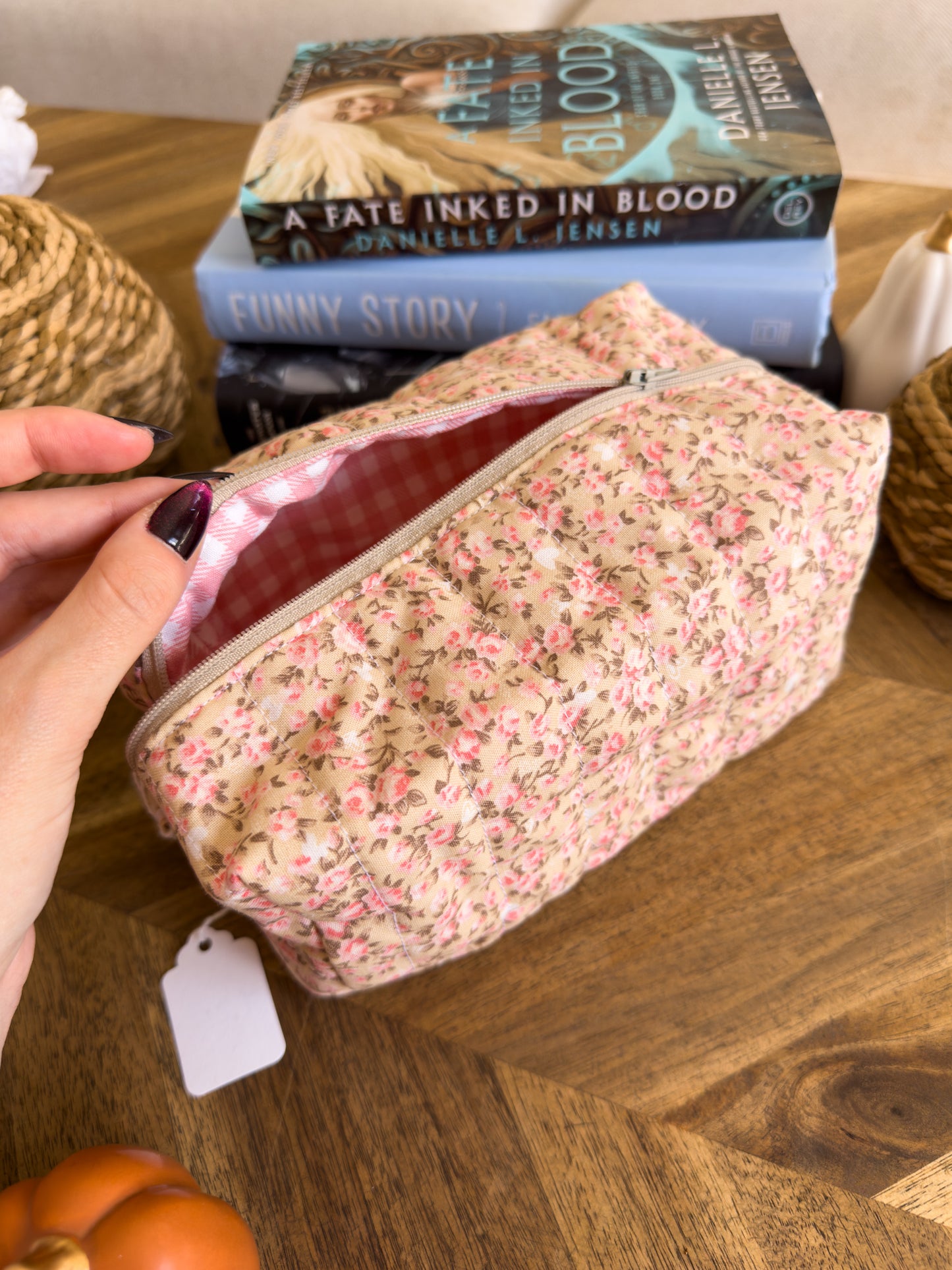 Boxy Quilted Pouch