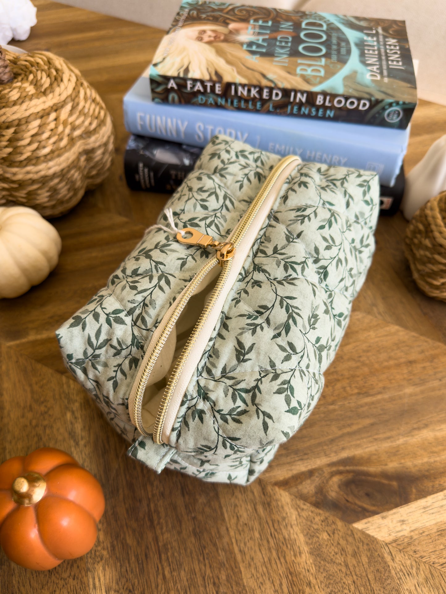 Boxy Quilted Pouch