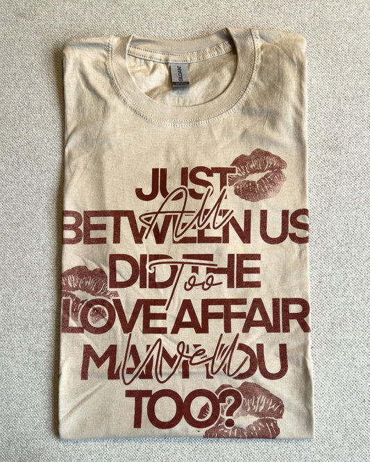 All Too Well Imperfect Tee