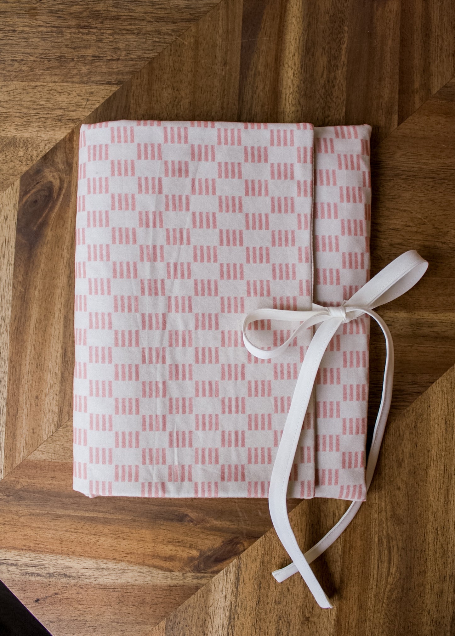 Book Sleeve - Blush Stripes