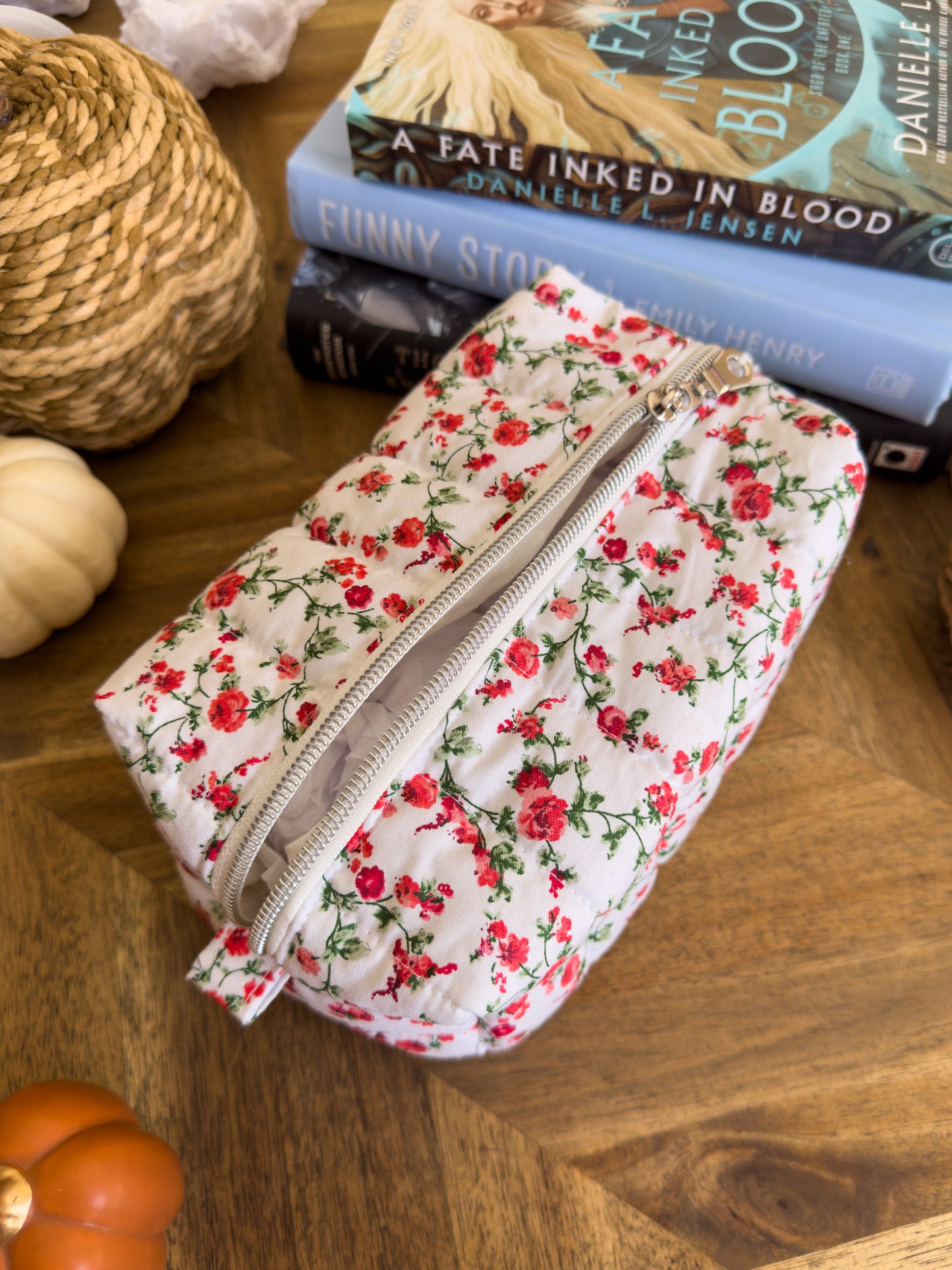 Boxy Quilted Pouch