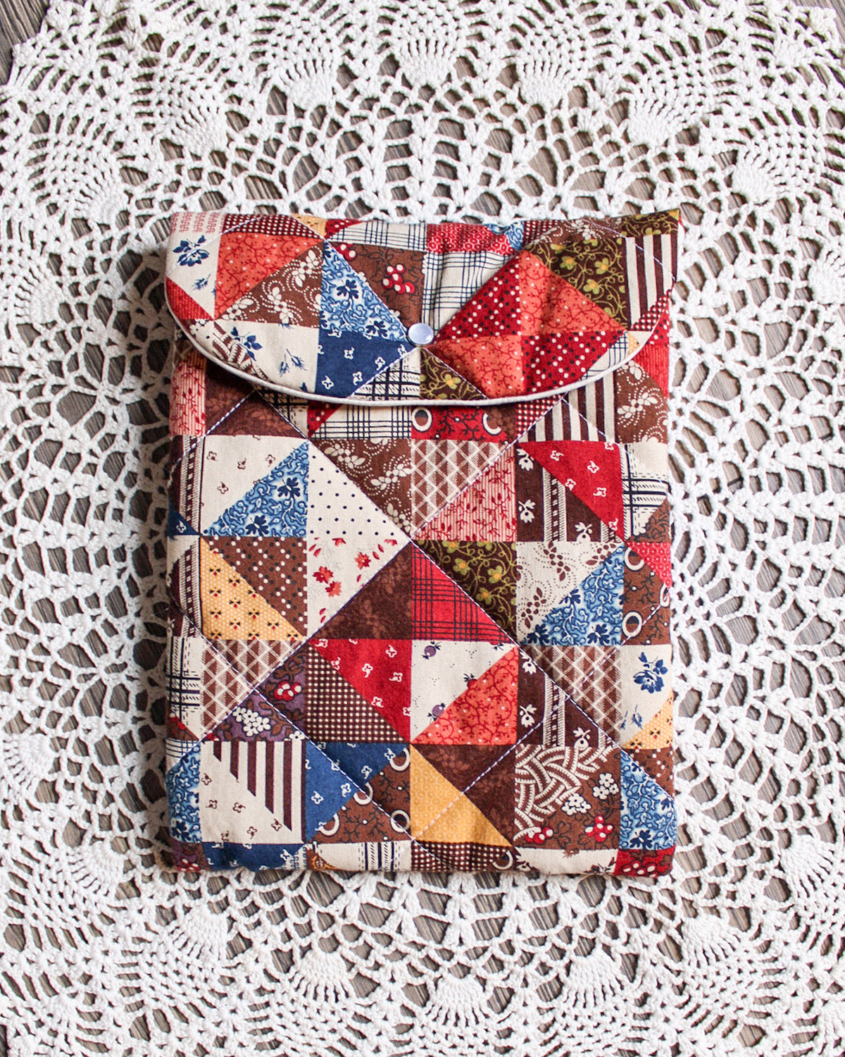 Kindle Sleeve - Vintage Patchwork