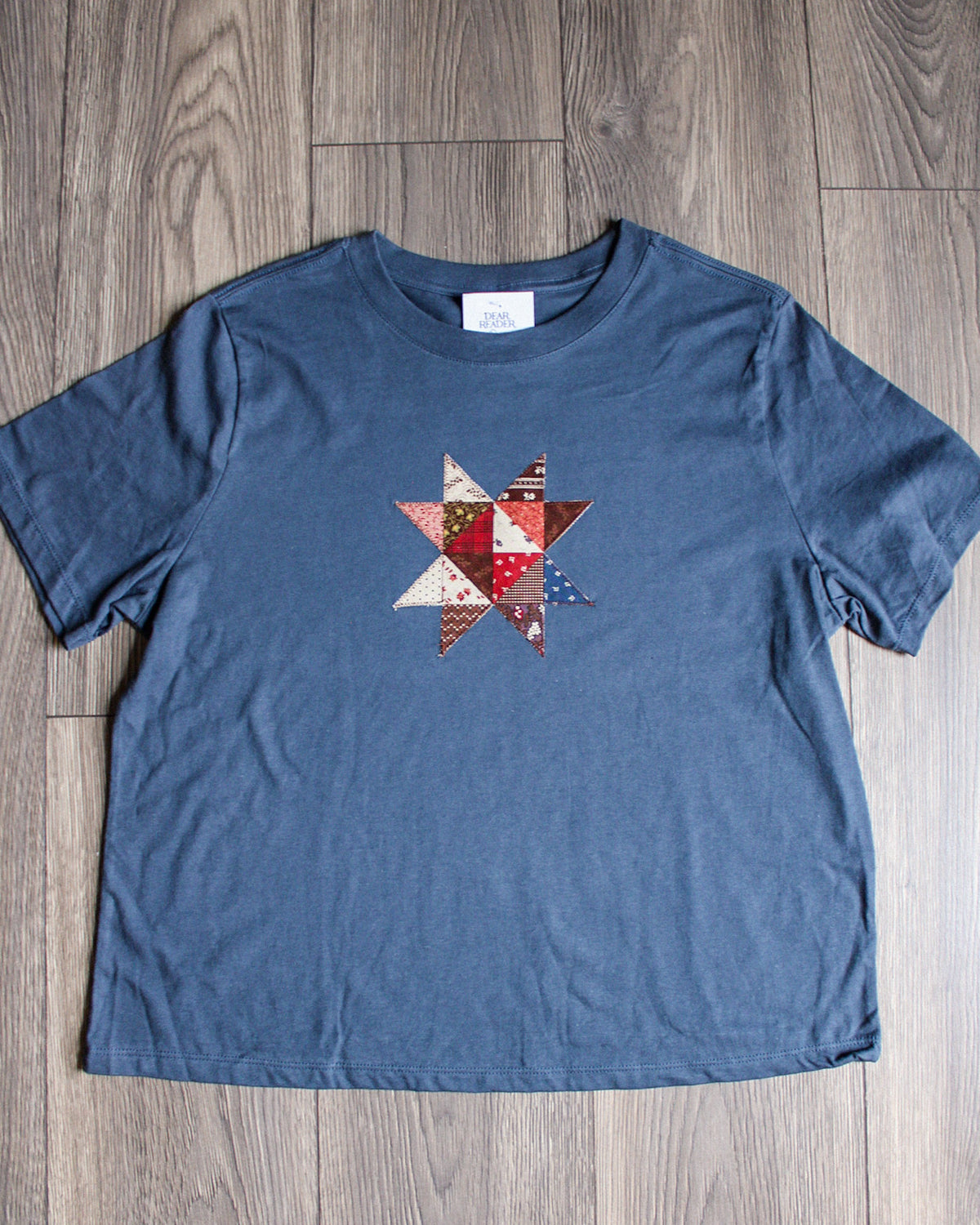 Quilted Star Boxy Tee