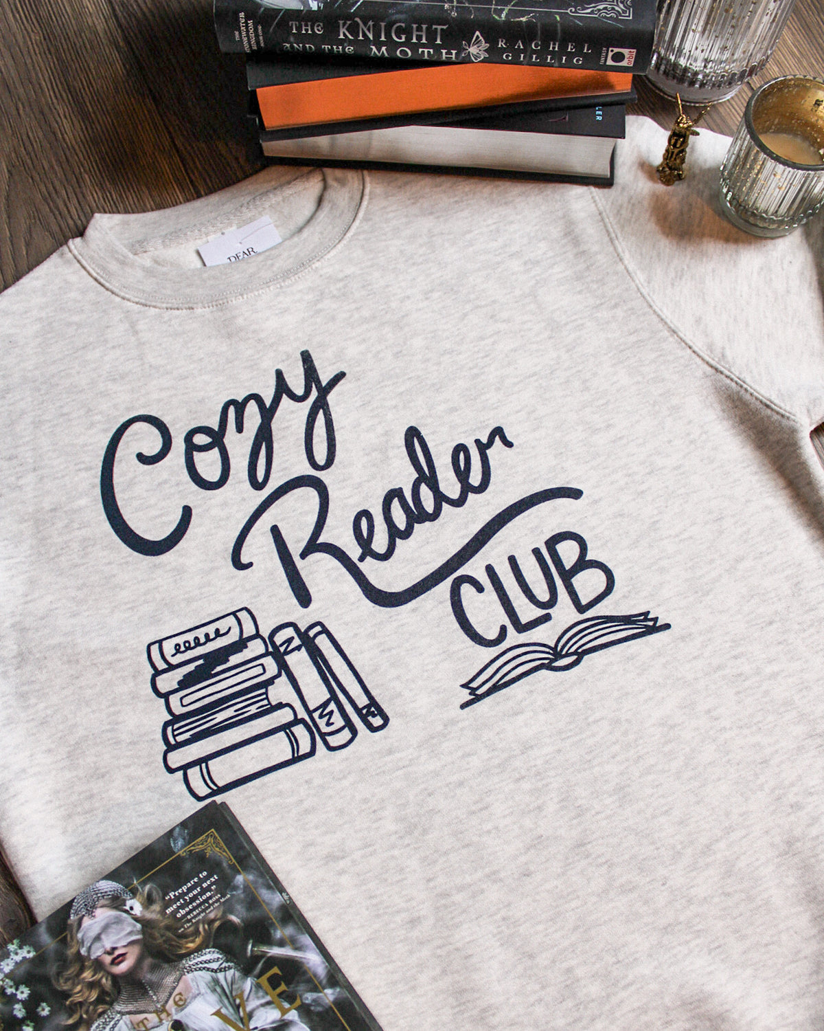 Cozy Reader Club Crewneck