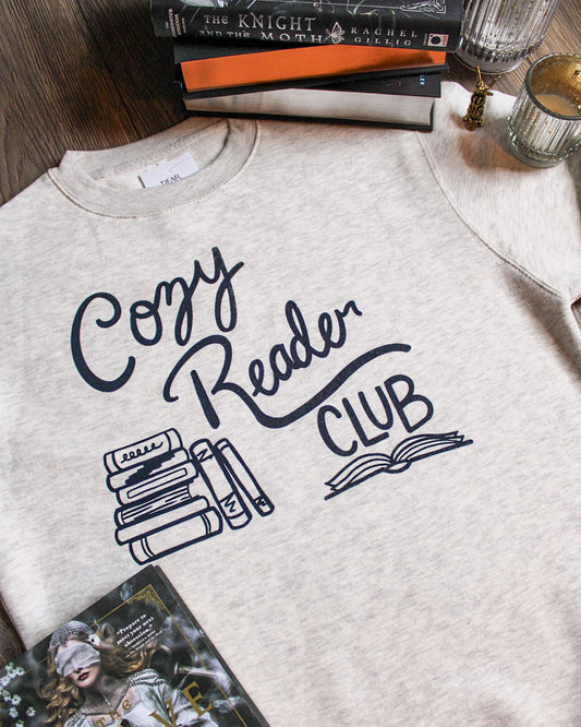 Cozy Reader Club Crewneck