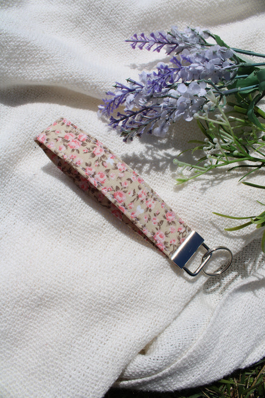 Key Fob - Pinks and Neutrals
