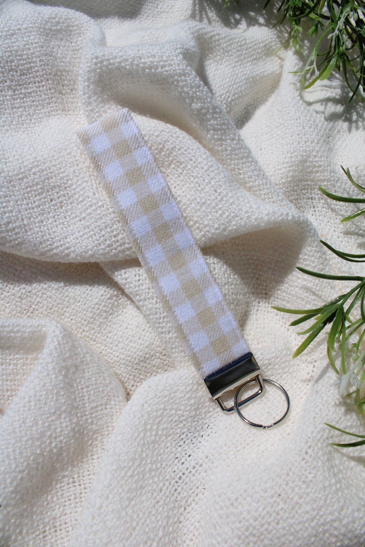 Key Fob - Pinks and Neutrals