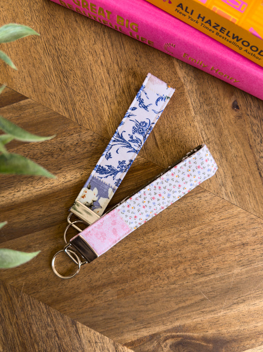 Key Fob - Blues and Greens