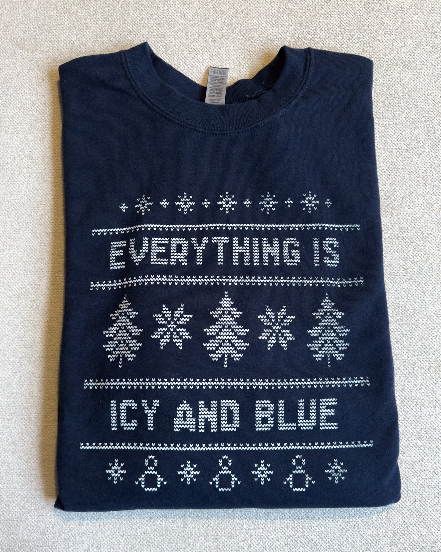 Icy & Blue Imperfect Crewneck