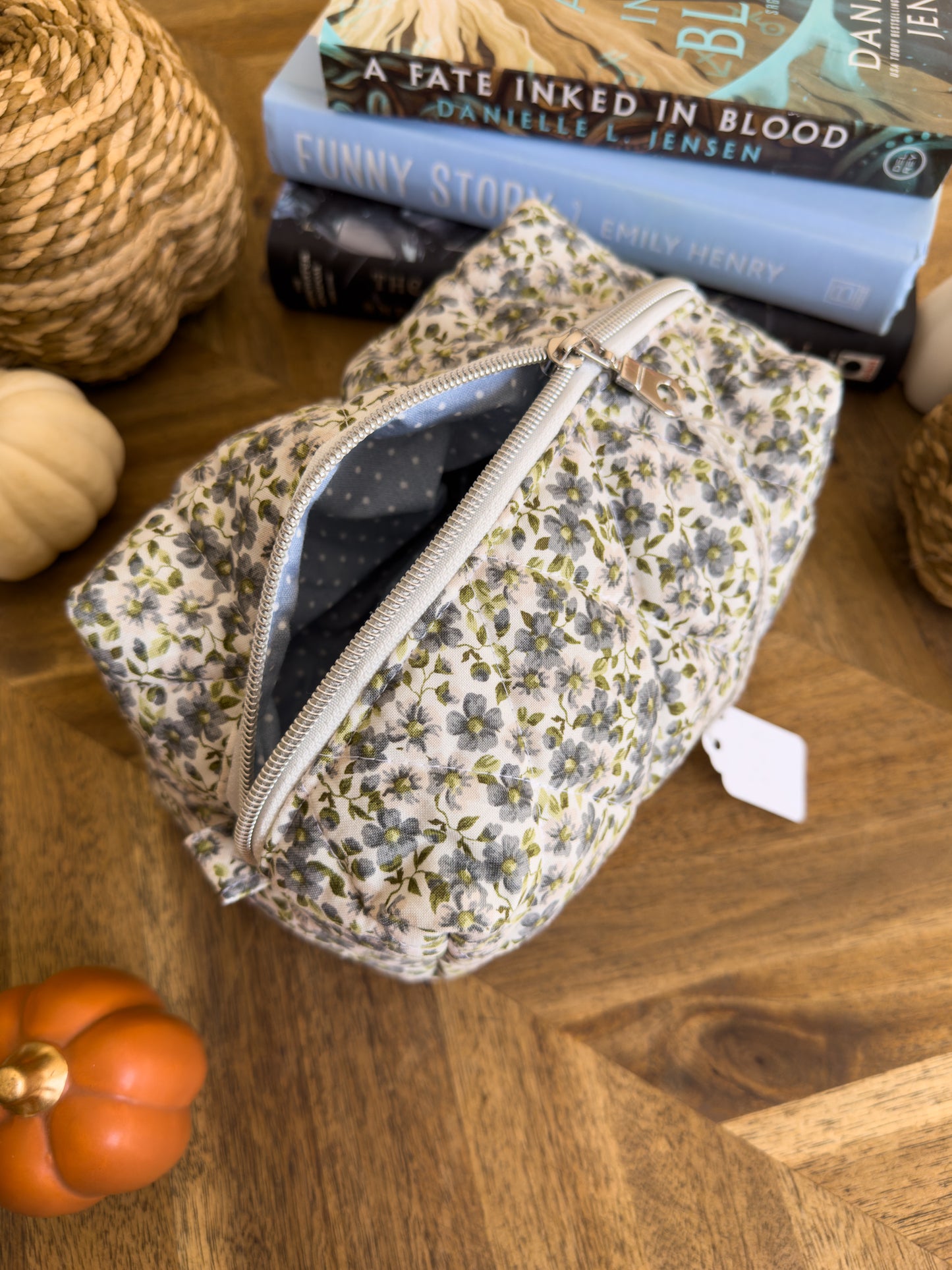 Boxy Quilted Pouch