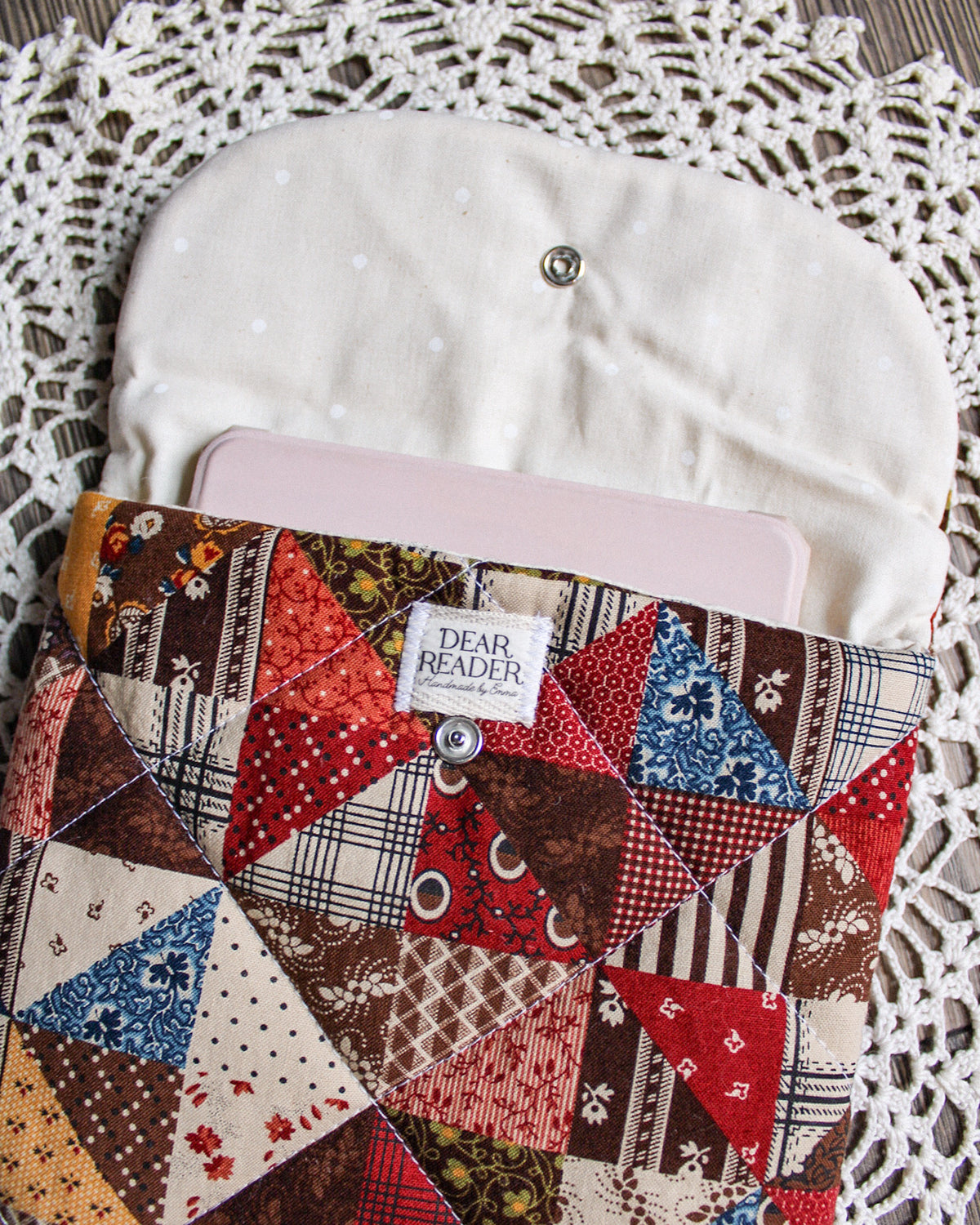 Kindle Sleeve - Vintage Patchwork