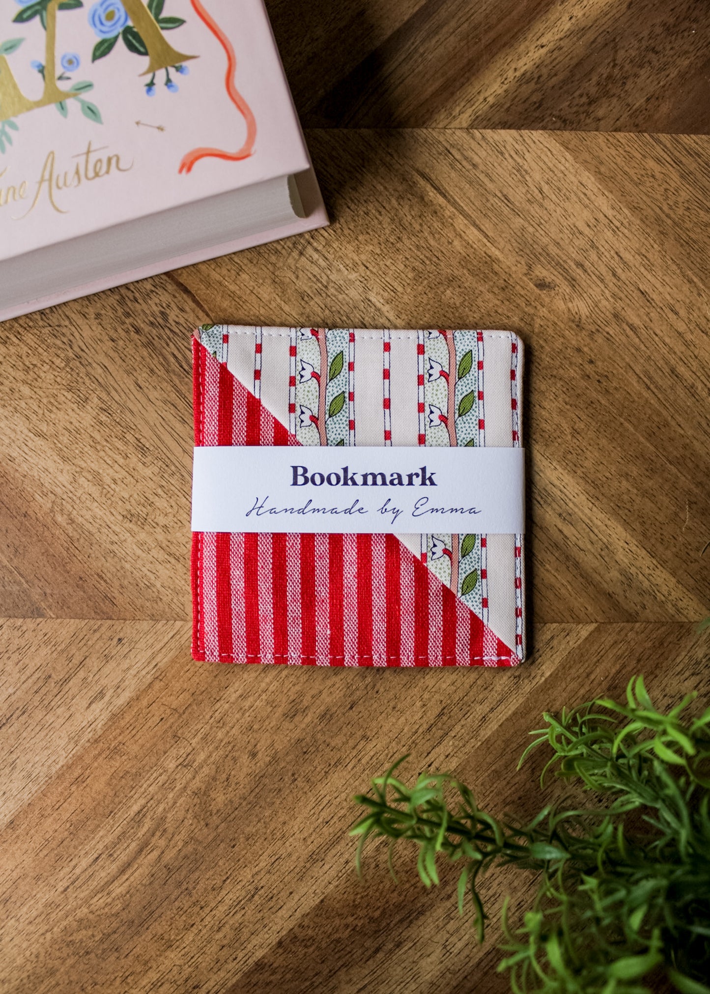 Fabric Bookmark - Spring 2026