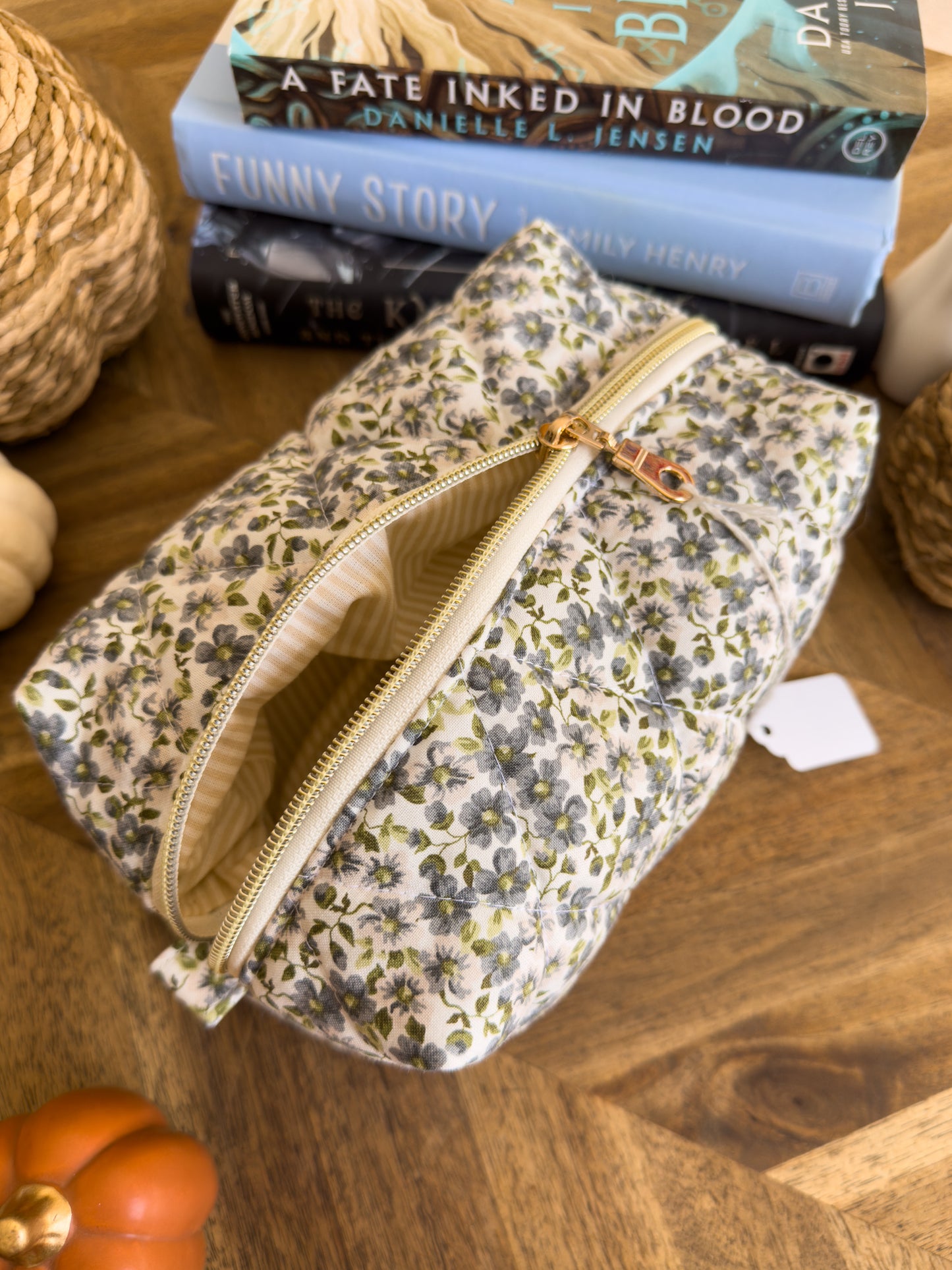 Boxy Quilted Pouch