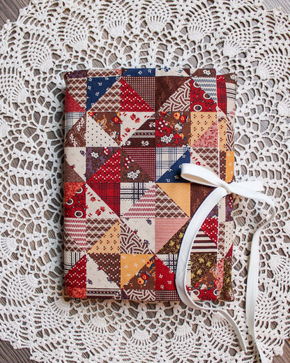 NEW Book Sleeve - Vintage Patchwork