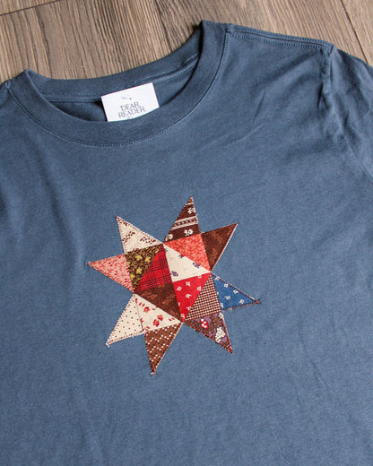 Quilted Star Boxy Tee