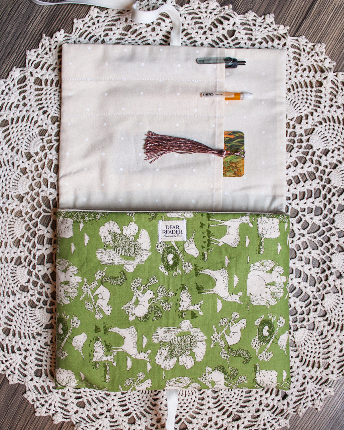 NEW Book Sleeve - Forest Friends