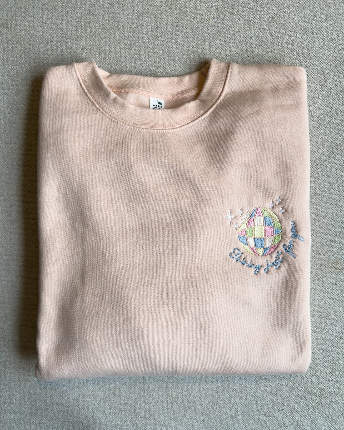 Mirrorball Imperfect Crewneck