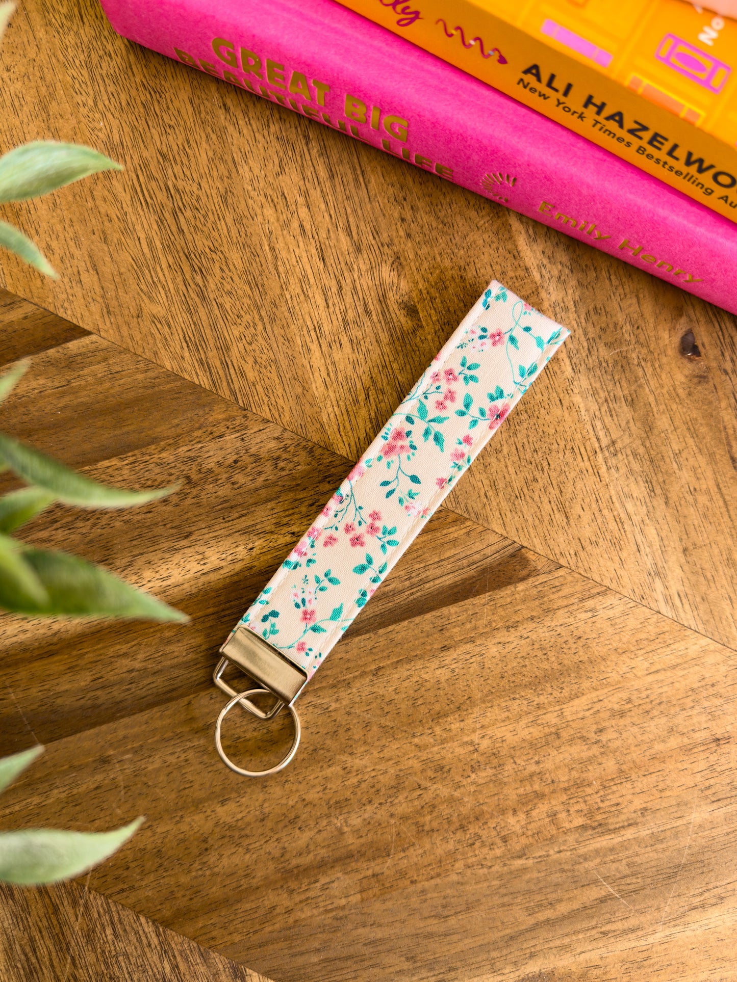 Key Fob - Pinks and Neutrals