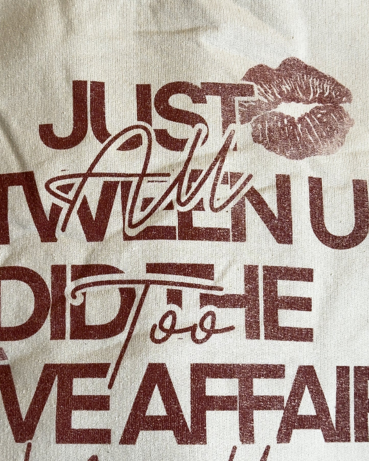 All Too Well Imperfect Crewneck