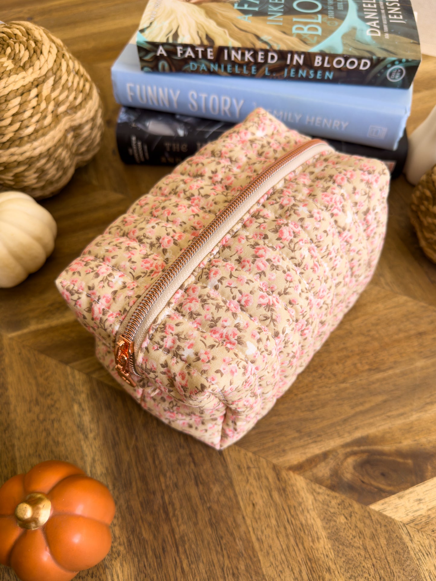 Boxy Quilted Pouch