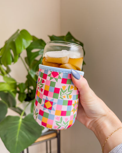 Spring Quilt Drink Sleeve