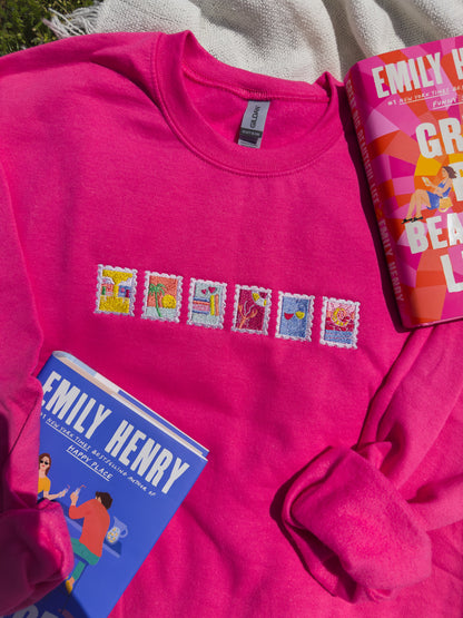 EH Stamps Embroidered Sweatshirt